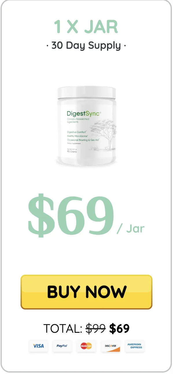 Buy DigestSync 1 bottle — 30 day supply digestive health support